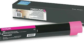 Lexmark C792X1MG Γνήσιο Toner Laser Εκτυπωτή Ματζέντα High Yield Extra High Yield 20000 Σελίδων