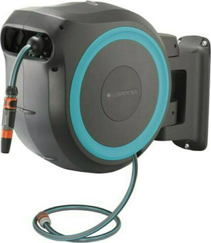 Gardena Wall-mounted Hose Box RollUp XL (turquoise) 35 m