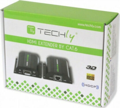 Techly Extender HDMI Full HD on cable Cat.5E / 6 / 6A / 7 max 60m Autoregulated IDATA EXT-E70I
