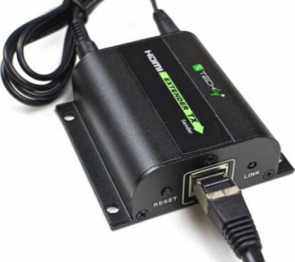 Techly Extender HDMI Full HD on cable Cat.5E / 6 / 6A / 7 max 60m Autoregulated IDATA EXT-E70I