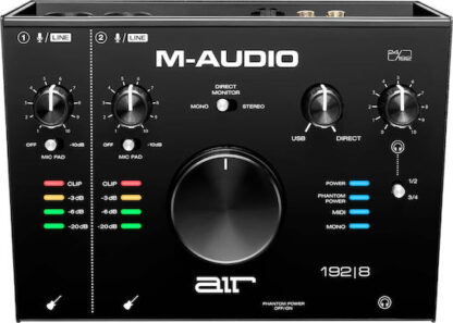 M-Audio Εξωτερική Επαγγελματική Κάρτα Ήχου AIR 192|8 Συνδεσιμότητα USB