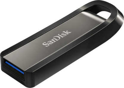 SanDisk Extreme Go USB flash drive 256 GB USB Type-A 3.2 Gen 1 (3.1 Gen 1) Stainless steel