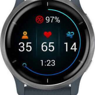 Garmin Venu 2S Stainless Steel 40mm Αδιάβροχο Smartwatch με Παλμογράφο (Rose Gold / White)
