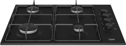 Beko HIBG64120 Εστία Υγραερίου Αυτόνομη Black 61x51εκ.