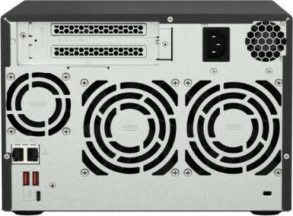 Δικτυακή συσκευή αποθήκευσης NAS Qnap TS-673A-8G           Μαύρο