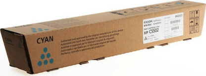 Ricoh MPC5502 Γνήσιο Toner Laser Εκτυπωτή Κυανό 22500 Σελίδων (842023)