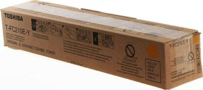 Toshiba T-FC210EY Γνήσιο Toner Laser Εκτυπωτή Κίτρινο (6AJ00000168)