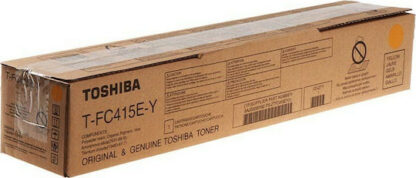 Toshiba T-FC415EY Γνήσιο Toner Laser Εκτυπωτή Κίτρινο (6AJ00000182)