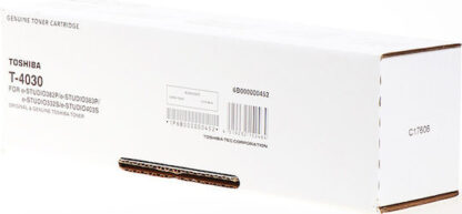 Toshiba T-4030 Γνήσιο Toner Laser Εκτυπωτή Μαύρο 12000 Σελίδων (6B000000452)