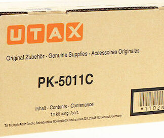 Utax PK-5015C Γνήσιο Toner Laser Εκτυπωτή Κυανό 3000 Σελίδων (1T02R7CUT0)