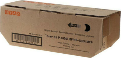 Utax 614010010 Γνήσιο Toner Laser Εκτυπωτή Μαύρο