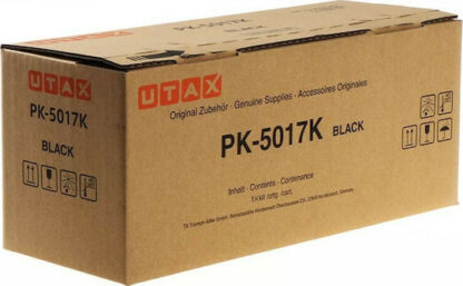 Utax PK-5017K Γνήσιο Toner Laser Εκτυπωτή Μαύρο (1T02TV0UT0)