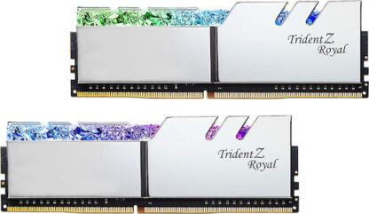 G.Skill Trident Z Royal 32GB DDR4 RAM με 2 Modules (2x16GB) και Ταχύτητα 4400 για Desktop Κωδικός: F4-4400C19D-32GTRS
