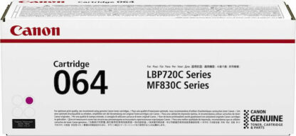 Canon 064 Γνήσιο Toner Laser Εκτυπωτή Ματζέντα (4933C001)