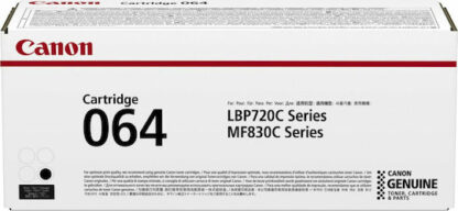 Canon 064 Γνήσιο Toner Laser Εκτυπωτή Μαύρο (4937C001)