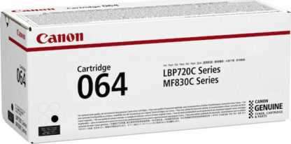 Canon 064 Γνήσιο Toner Laser Εκτυπωτή Μαύρο (4937C001)