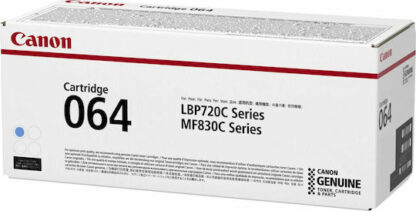 Canon 064 Γνήσιο Toner Laser Εκτυπωτή Κυανό (4935C001)