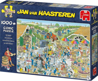 Jumbo Jan Van Haasteren Auf dem Weingut 1000 Teile Puzzle (19095)