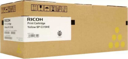 Ricoh 406482 Γνήσιο Toner Laser Εκτυπωτή Κίτρινο High Capacity 6000 Σελίδων