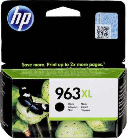 HP 963XL Γνήσιο Μελάνι Εκτυπωτή InkJet Μαύρο (3JA30AE)