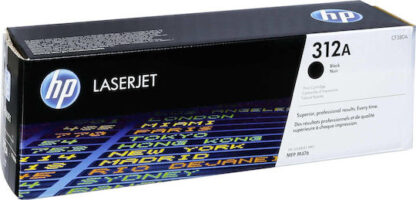 HP 312A Γνήσιο Toner Laser Εκτυπωτή Μαύρο 2280 Σελίδων (CF380A)