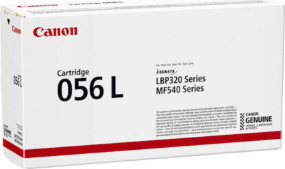 Canon 056L Γνήσιο Toner Laser Εκτυπωτή Μαύρο 5100 Σελίδων (3006C002)