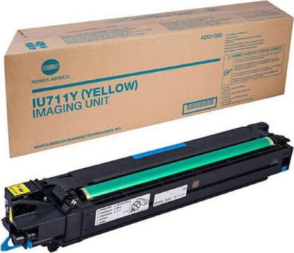 Konica Minolta IU-711 Γνήσιο Drum Laser Εκτυπωτή Κίτρινο 130000 Σελίδων (A2X208D)