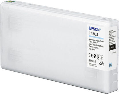 Epson T43U Γνήσιο Μελάνι Εκτυπωτή InkJet Ανοιχτό Κυανό (C13T43U540)