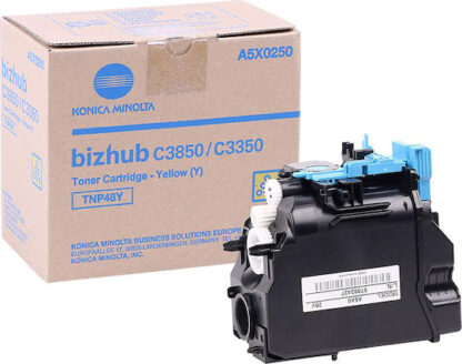 Konica Minolta TNP-48Y Γνήσιο Toner Laser Εκτυπωτή Κίτρινο 10000 Σελίδων (A5X0250)