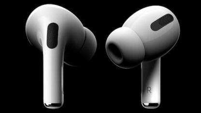 Apple AirPods Pro με MagSafe Charging Case In-ear Bluetooth Handsfree Ακουστικά με Αντοχή στον Ιδρώτα και Θήκη Φόρτισης Λευκά