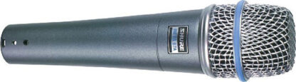 Shure Beta 57A Δυναμικό Μικρόφωνο XLR Χειρός για Φωνητικά σε Γκρι Χρώμα