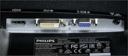 243V7QDSB 23 8   IPS  178/178  VGA  DVI  HDMI  5MS  FLICKER FREE  LOWBLUE MODE  BORDERLESS  VESA