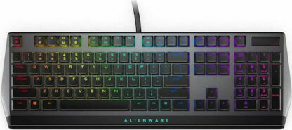 Dell Alienware AW510K Gaming Μηχανικό Πληκτρολόγιο με Cherry MX Red Low Profile διακόπτες και RGB φωτισμό (Αγγλικό US) Γκρι