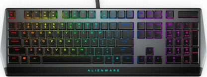 Dell Alienware AW510K Gaming Μηχανικό Πληκτρολόγιο με Cherry MX Red Low Profile διακόπτες και RGB φωτισμό (Αγγλικό US) Γκρι