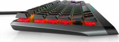 Dell Alienware AW510K Gaming Μηχανικό Πληκτρολόγιο με Cherry MX Red Low Profile διακόπτες και RGB φωτισμό (Αγγλικό US) Γκρι