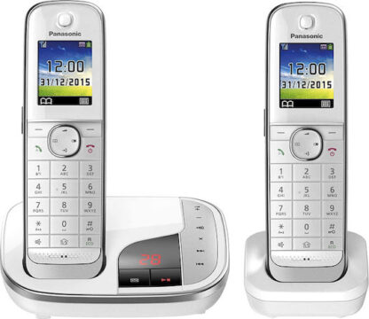 Panasonic KX-TGJ322 Ασύρματο Τηλέφωνο Duo Λευκό