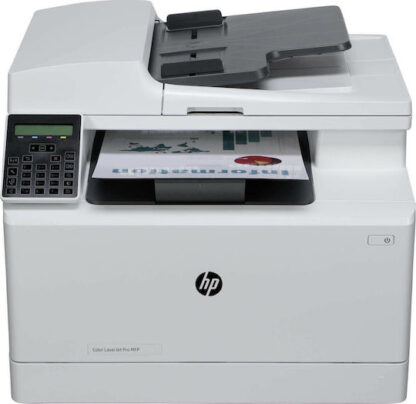 HP LaserJet Pro M183fw Έγχρωμο Πολυμηχάνημα με WiFi και Mobile Print