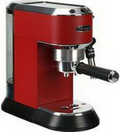 De'Longhi Dedica Pump Μηχανή Espresso 1300W Πίεσης 15bar Κόκκινη