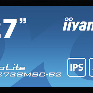 Iiyama POS Monitor ProLite 27" IPS / LCD με Ανάλυση 1920x1080 Κωδικός: T2754MSC-B1AG