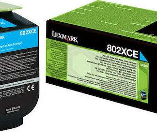 Lexmark 80C2HKE Γνήσιο Toner Laser Εκτυπωτή Μαύρο High Capacity 4000 Σελίδων