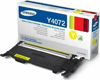 Samsung CLT-Y4072S Γνήσιο Toner Laser Εκτυπωτή Κίτρινο 1000 Σελίδων (SU472A)
