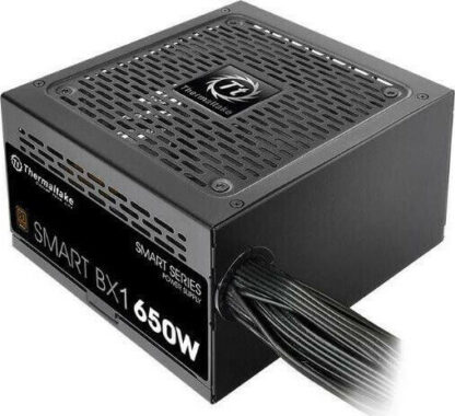 Thermaltake Smart BX1 650W Μαύρο Τροφοδοτικό Υπολογιστή Full Wired 80 Plus Bronze