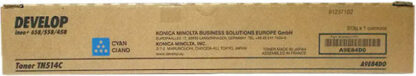 Develop TN-514 Γνήσιο Toner Laser Εκτυπωτή Κυανό 26000 Σελίδων (A9E84D0)