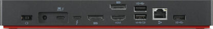 Lenovo ThinkPad USB-C Docking Station με HDMI/DisplayPort 4K PD Ethernet και συνδεση 3 Οθονών Μαύρο