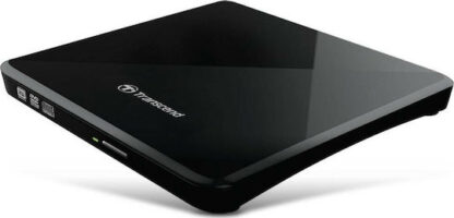 Transcend Εξωτερικός Οδηγός Εγγραφής/Ανάγνωσης CD/DVD για Laptop / Desktop Μαύρο Κωδικός: TS8XDVDS-K