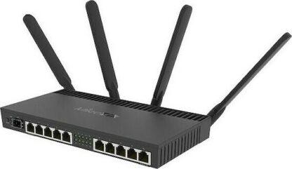 MikroTik RB4011iGS+5HacQ2HnD-IN Ασύρματο Router Wi‑Fi 5 με 10 Θύρες Gigabit Ethernet