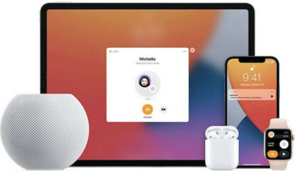 Apple HomePod Μini Smart Hub Wi-Fi / Bluetooth / Thread Συμβατό με Apple HomeKit Κωδικός: MY5H2D/A