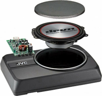JVC CW-DRA8 Subwoofer Αυτοκινήτου 8" 150W RMS με Κούτα