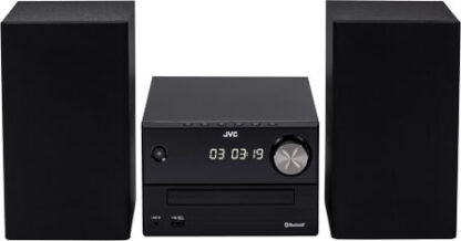 JVC Ηχοσύστημα 2.0 UX-C25DAB 14W με CD / Digital Media Player, WiFi και Bluetooth Μαύρο
