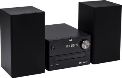 JVC Ηχοσύστημα 2.0 UX-C25DAB 14W με CD / Digital Media Player, WiFi και Bluetooth Μαύρο